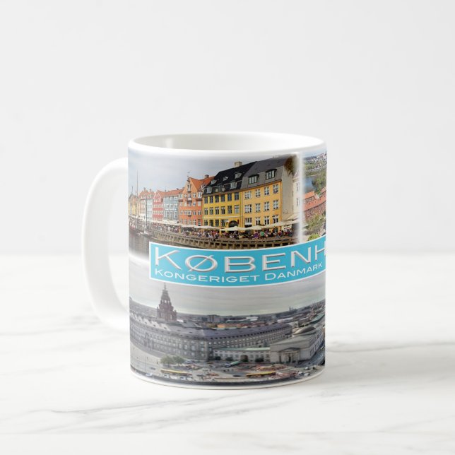 Danmark - København Kaffemugg (Framsida vänster)