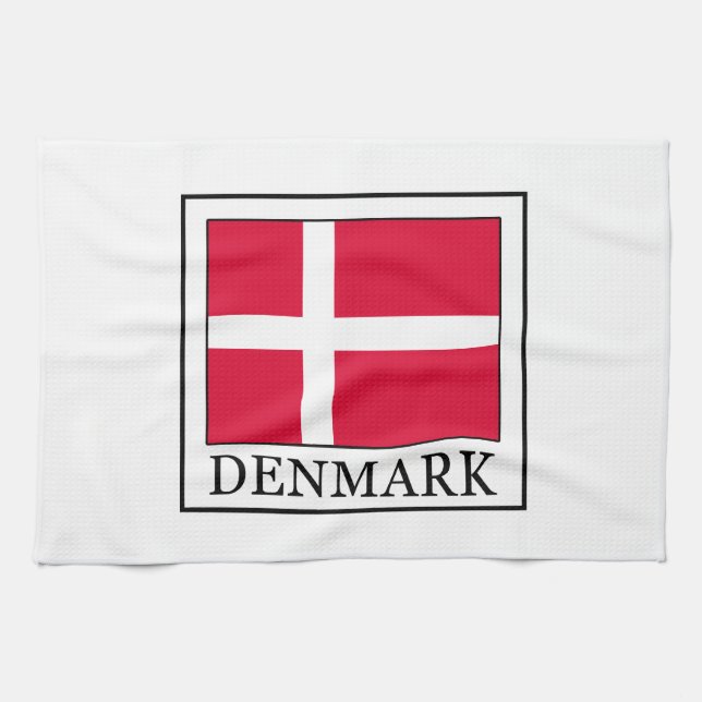 Danmark Kökshandduk (Horisontell)