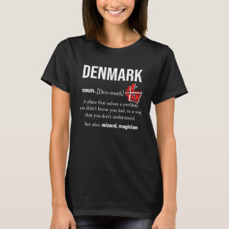 Danmark Köpenhamn Danska Barn Kvinnor Danmark T Shirt