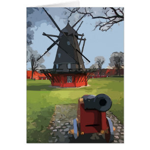 Danmark, Kvarn Hälsningskort