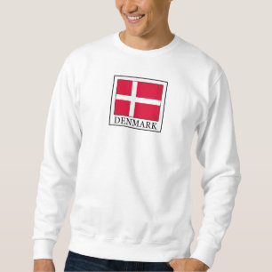 Danmark Lång Ärmad Tröja