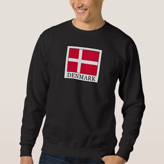 Danmark Långärmad Tröja (Framsida)