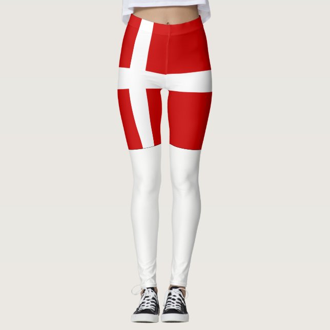 Danmark Leggings (Framsida)