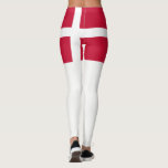 Danmark Leggings<br><div class="desc">Danmark flagga</div>