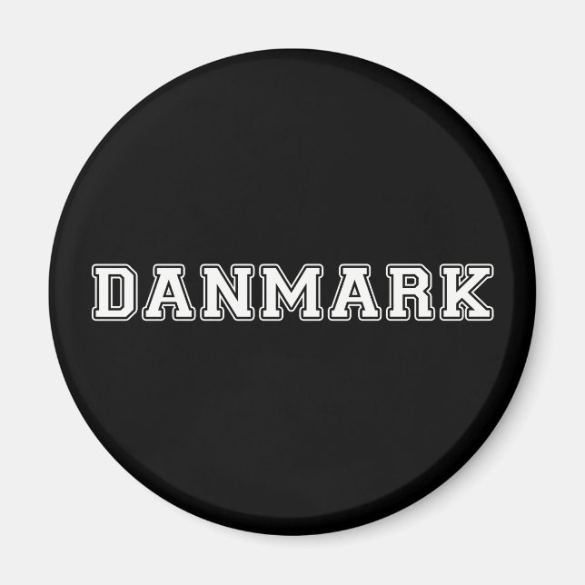 Danmark Magnet (Framsidan)