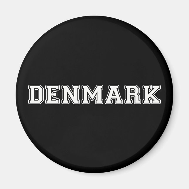 Danmark Magnet (Framsidan)