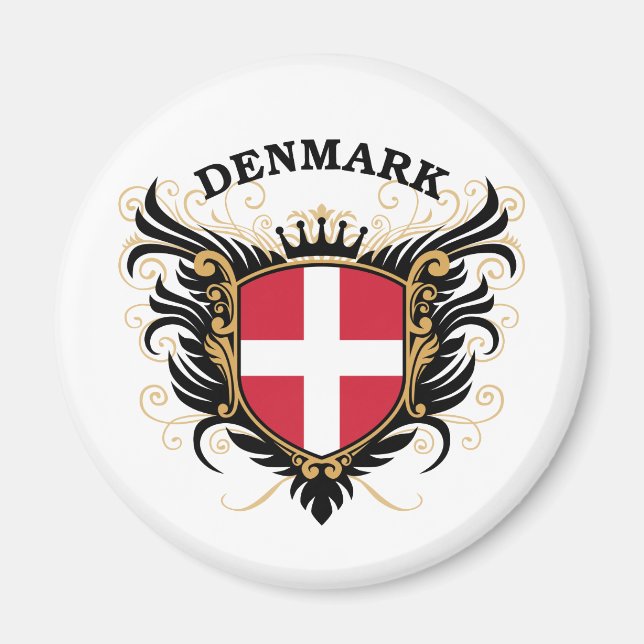 Danmark Magnet (Framsidan)