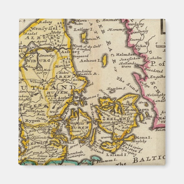 Danmark Magnet (Framsidan)