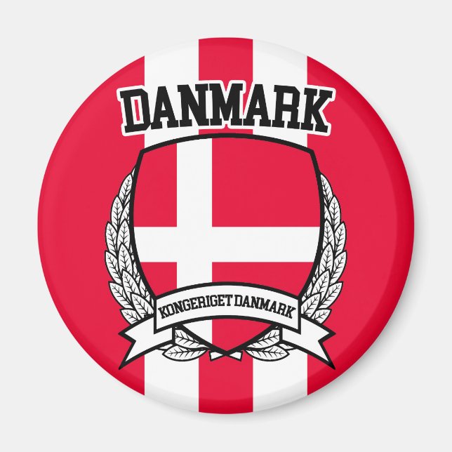 Danmark Magnet (Framsidan)