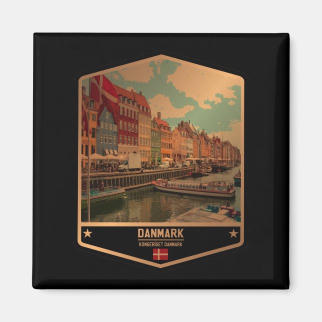 Danmark Magnet (Framsidan)