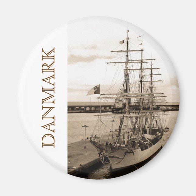 Danmark Magnet (Framsidan)