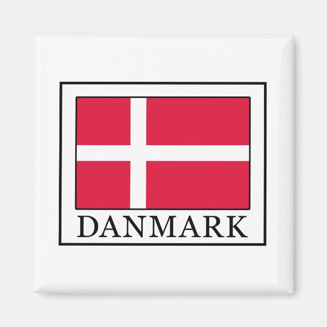 Danmark Magnet (Framsidan)