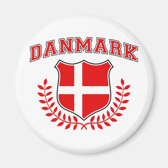 Danmark Magnet (Framsidan)