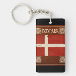 Danmark Nyckelring Souvenir