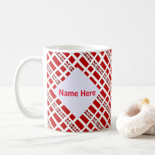 Danmark och Flagga Tilt Personlig Kaffemugg