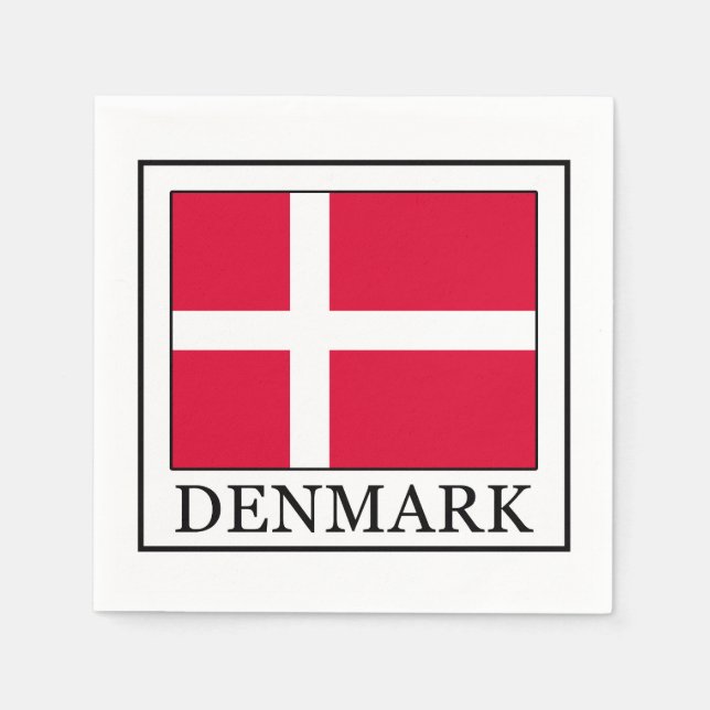 Danmark Pappersservett (Framsidan)