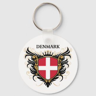 Danmark [personalisera] nyckelring