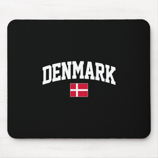 Danmark Present Danska Vän Danmark Semester Danska Musmatta (Framsidan)