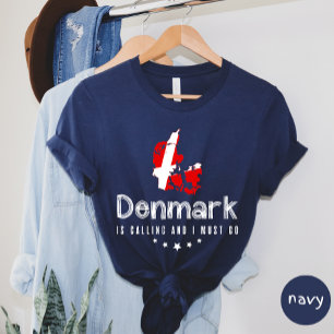Danmark ringer och jag måste gå på T-shirt