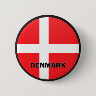 Danmark Roundel kvalitets- flagga Knapp