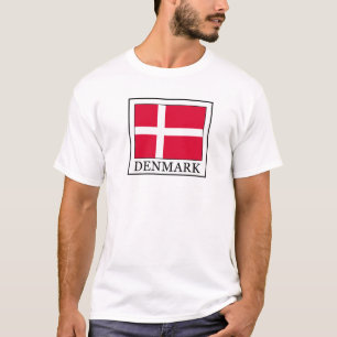 Danmark-skjorta Tee