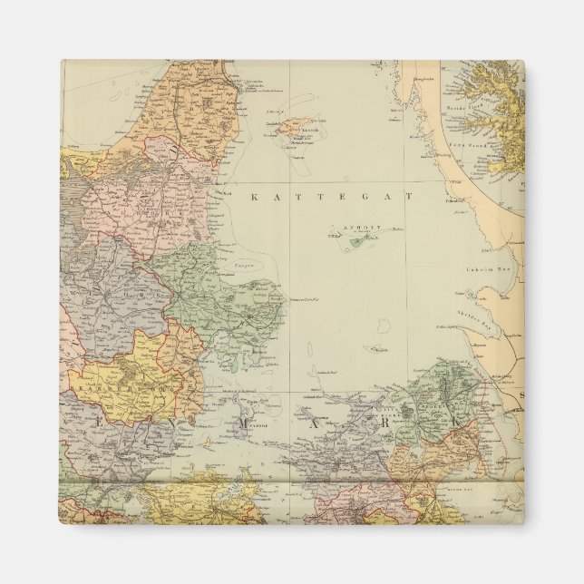 Danmark, Sleswig, Holstein Magnet (Framsidan)