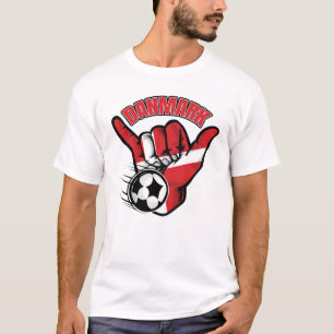 Danmark Soccer T Shirt