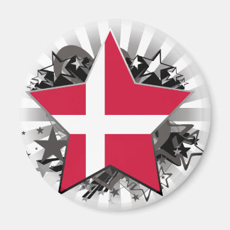 Danmark Star Magnet