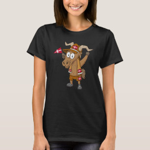 Danmark Stenbocken Fläkt T Shirt