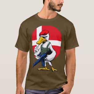 Danmark Svan Trooper T Shirt