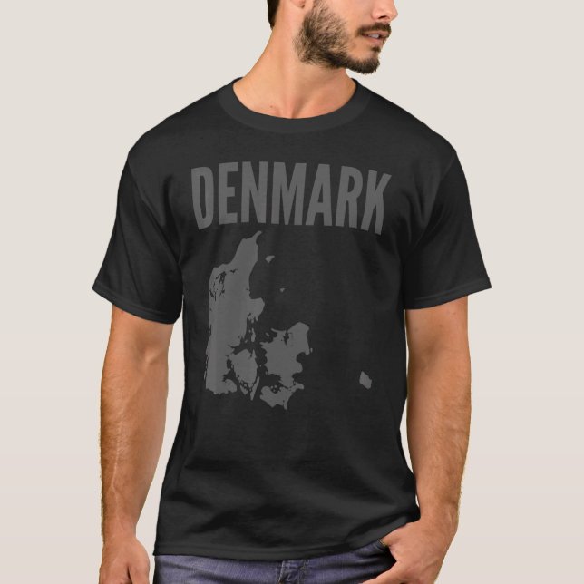 Danmark T Shirt (Framsida)