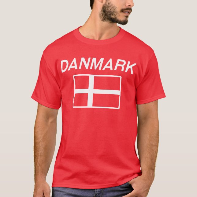 Danmark T Shirt (Framsida)