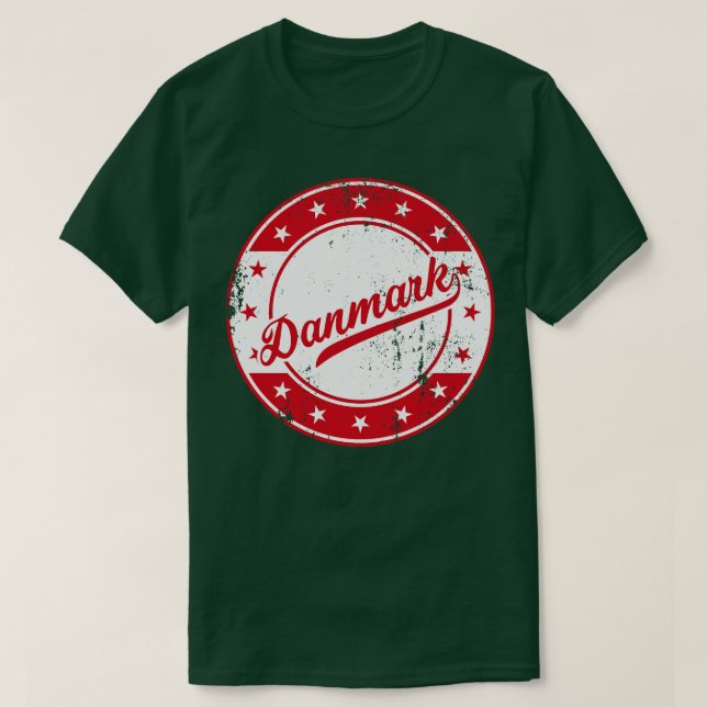 Danmark T Shirt (Design framsida)