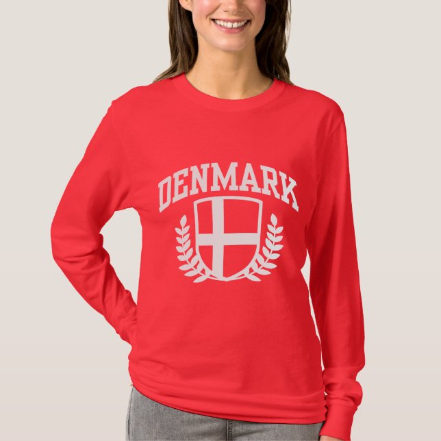 Danmark T-shirt (Framsida)