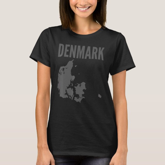Danmark T Shirt (Framsida)