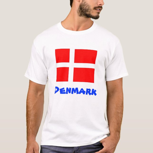 Danmark t-shirts (Framsida)