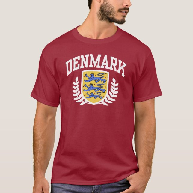 Danmark Tee (Framsida)