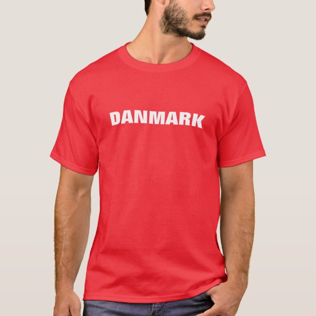 DANMARK TEE SHIRT (Framsida)