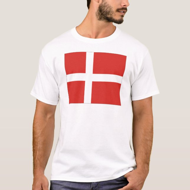Danmark Tee Shirt (Framsida)
