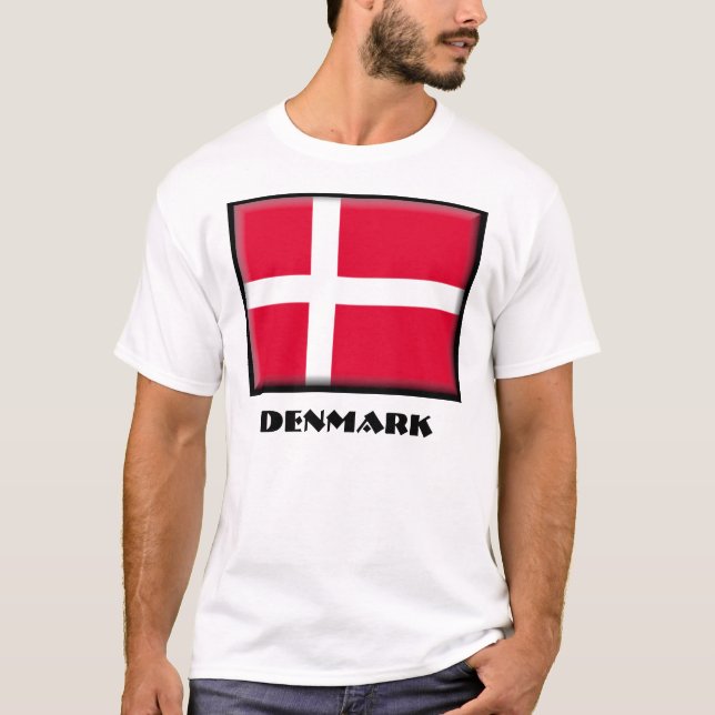 Danmark Tee Shirt (Framsida)