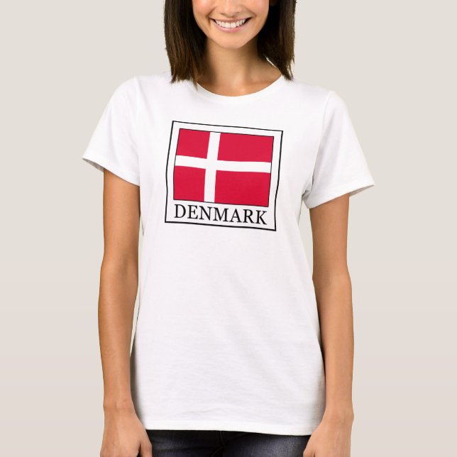 Danmark Tee Shirt (Framsida)