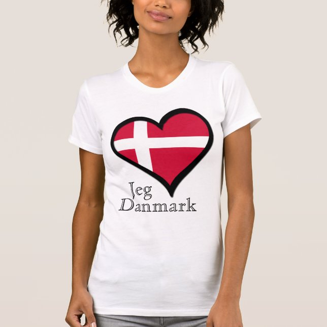 DANMARK TEE SHIRT (Framsida)