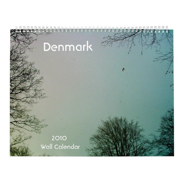 Danmark väggkalender 2010 kalender (Omslag)