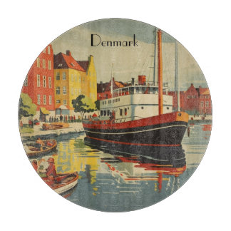 Danmark Vintage resor Poster anpassade