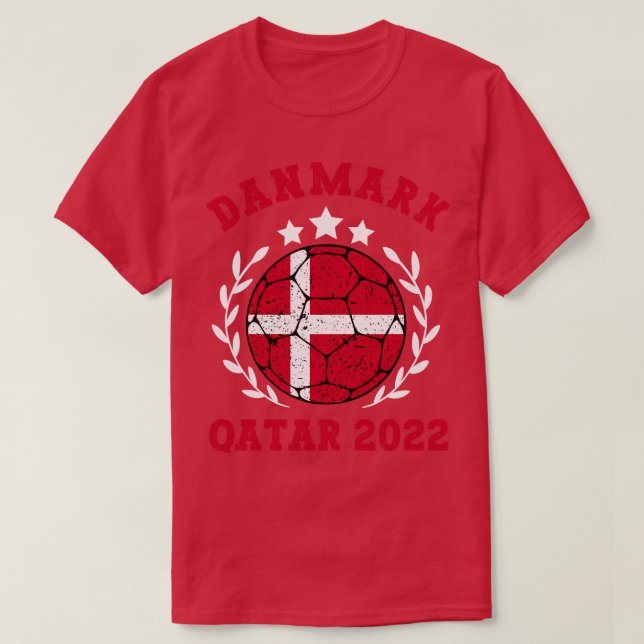 Danmark Vm 1 T Shirt (Design framsida)