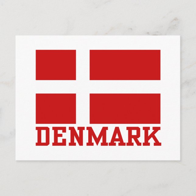 Danmark Vykort (Framsida)
