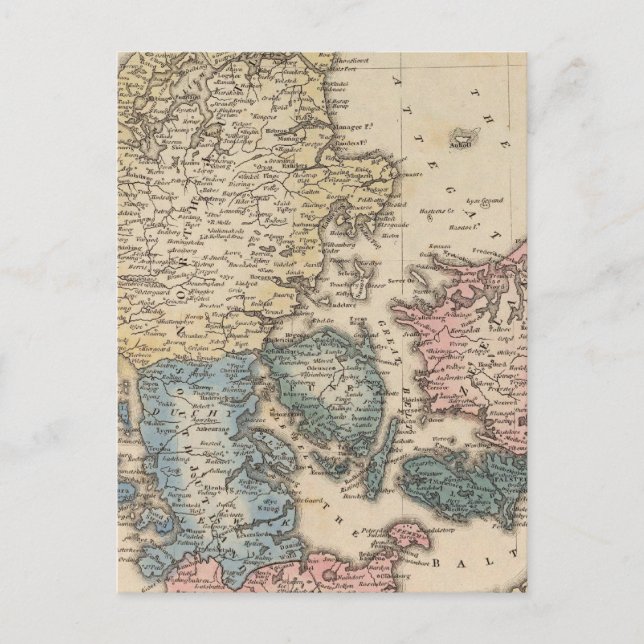 Danmark Vykort (Framsida)