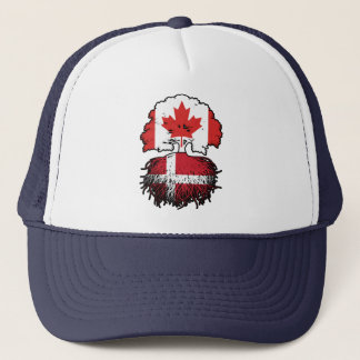 Danmarks Canadian Canada Träd Roots Flagga Keps