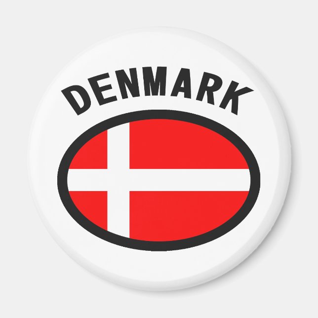 Danmarks Coola Design! Magnet (Framsidan)