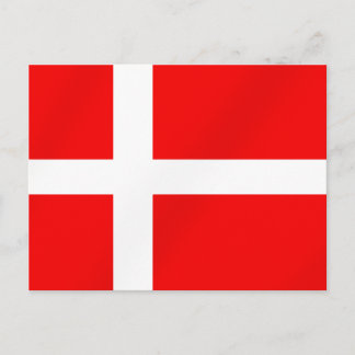 Danmarks danska flagga för Danes Vykort